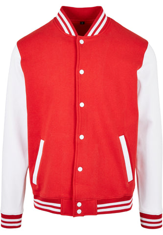 College Jacket / Varsity Jacket - Basic - red