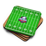 Coasters (set of 4) - Football Field - Cork