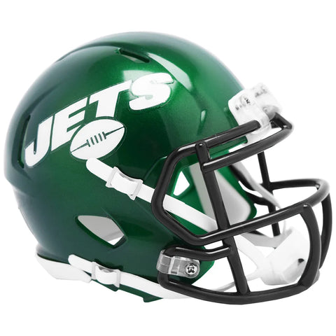 New York Jets Mini Football Helmet Riddell Speed - NFL Mini Helm