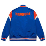 Denver Broncos NFL Jacke Heavyweight Satin Jacket Merchandise Mitchell and Ness