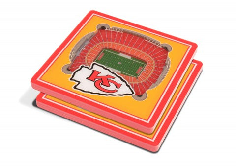 Kansas City Chiefs - Untersetzer Stadion 3D