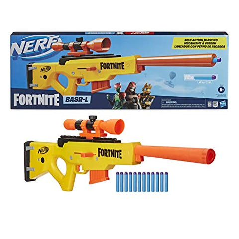 REVIEW] NERF FORTNITE BASR-L, SNIPER FORTNITE (BATALHA DE TIRO AO ALVO) 