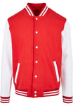 College Jacket / Varsity Jacket - Basic - red