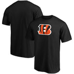 Fanatics - Cincinnati Bengals Black Logo T-Shirt - NFL Shop - AMERICAN FOOTBALL-KING