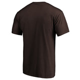 Fanatics - Cleveland Browns Brown Logo T-Shirt - NFL Shop - AMERICAN FOOTBALL-KING