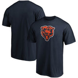 Fanatics - Chicago Bears Navy Logo T-Shirt - NFL Shop - AMERICAN FOOTBALL-KING