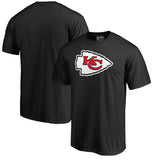 Fanatics - Kansas City Chiefs Black Logo T-Shirt - NFL Shop - AMERICAN FOOTBALL-KING
