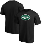 Fanatics - New York Jets Black Logo T-Shirt - NFL Shop - AMERICAN FOOTBALL-KING