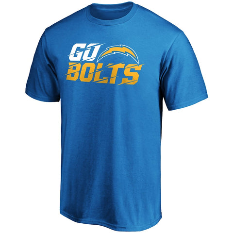 Fanatics - Los Angeles Chargers Blue Logo T-Shirt - NFL Shop - AMERICAN FOOTBALL-KING