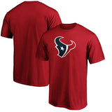 Fanatics - Houston Texans Red Logo T-Shirt - NFL Shop - AMERICAN FOOTBALL-KING