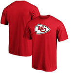 Fanatics - Kansas City Chiefs Red Logo T-Shirt - NFL Shop - AMERICAN FOOTBALL-KING