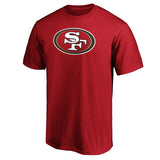 Fanatics - San Francisco 49ers Red Logo T-Shirt - NFL Shop - AMERICAN FOOTBALL-KING
