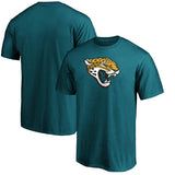 Fanatics - Jacksonville Jaguars Teal Logo T-Shirt - NFL Shop - AMERICAN FOOTBALL-KING