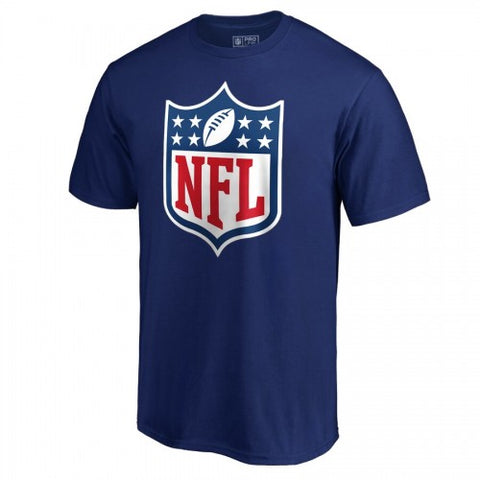 Fanatics - NFL Shield Logo T-Shirt - NFL Shop - AMERICAN FOOTBALL-KING