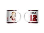 Great Branding - Tom Brady - Emoji Jumbo-Tasse - NFL Shop - AMERICAN FOOTBALL-KING