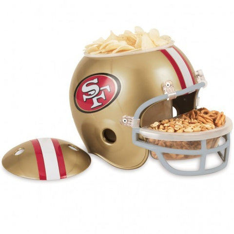Wincraft - NFL Snack Helmet - San Francisco 49ers - NFL Shop - AMERICAN FOOTBALL-KING