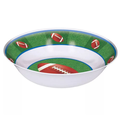 Combination snack bowl - football - superbowl decoration