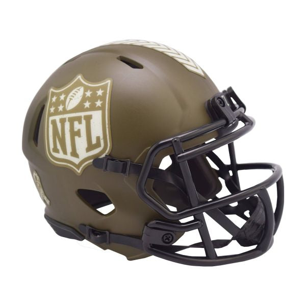 NFL Mini Helmet Salute to Service Limited Edition