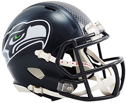 Riddell - NFL Mini-Helmet - Seattle Seahawks - NFL Shop - AMERICAN FOOTBALL-KING
