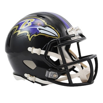 Baltimore Ravens Mini Football Helmet Riddell Speed - NFL Mini Helm