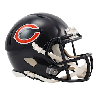 Chicago Bears Mini Football Helmet Riddell Speed - NFL Mini Helm