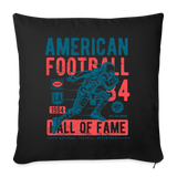 Football Sofa-Kissen - Geschenkidee - black
