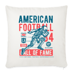 Football Sofa-Kissen - Geschenkidee - natural white