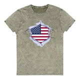 USA - Chest Rip - T-Shirt