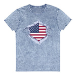 USA - Chest Rip - T-Shirt