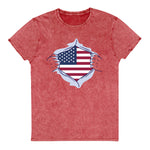 USA - Chest Rip - T-Shirt