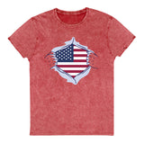 USA - Chest Rip - T-Shirt