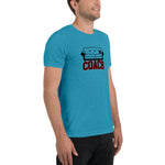 Sofa Coach - Triblend T-Shirt - Red Block