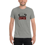 Sofa Coach - Triblend T-Shirt - Red Block