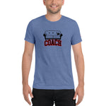 Sofa Coach - Triblend T-Shirt - Red Block