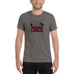 Sofa Coach - Triblend T-Shirt - Red Block
