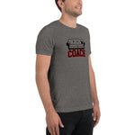 Sofa Coach - Triblend T-Shirt - Red Block