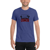 Sofa Coach - Triblend T-Shirt - Red Block