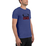 Sofa Coach - Triblend T-Shirt - Red Block