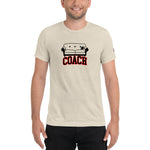 Sofa Coach - Triblend T-Shirt - Red Block