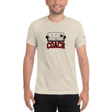 Sofa Coach - Triblend T-Shirt - Red Block