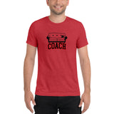 Sofa Coach - Triblend T-Shirt - Red Block