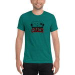 Sofa Coach - Triblend T-Shirt - Red Block