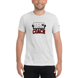 Sofa Coach - Triblend T-Shirt - Red Block